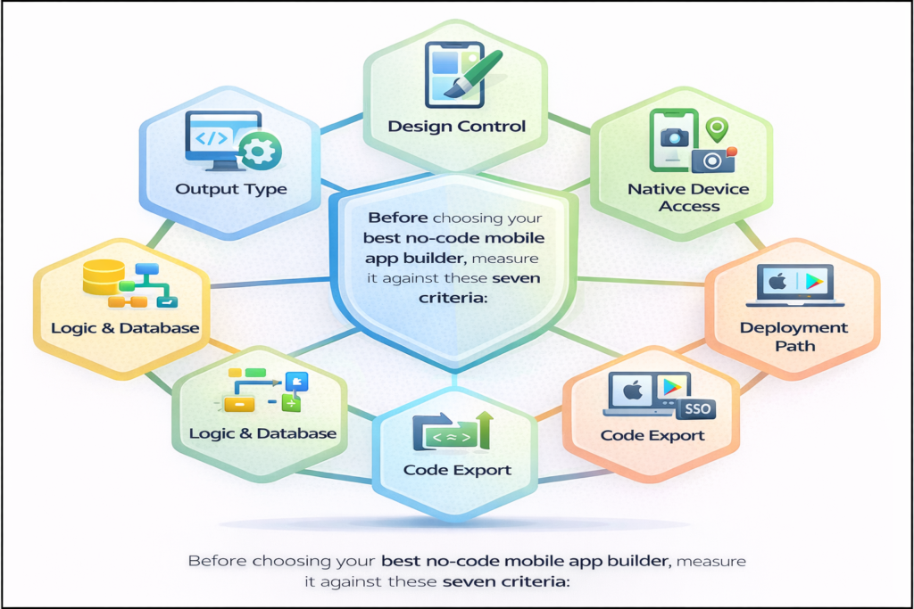 The Mobile No-Code Evaluation Framework