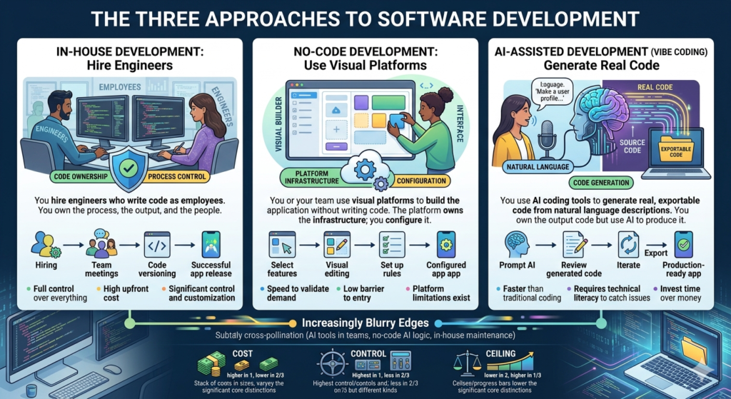 Three approaches to mobile enterprise app development